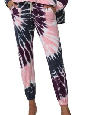 Electric & Rose Tie-Dye Sweatpants